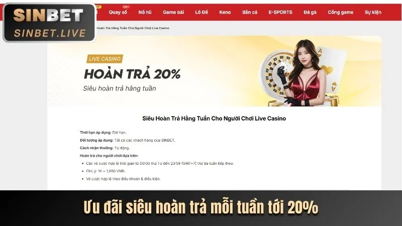 Sảnh Live Casino FV99 với người chia bài thật